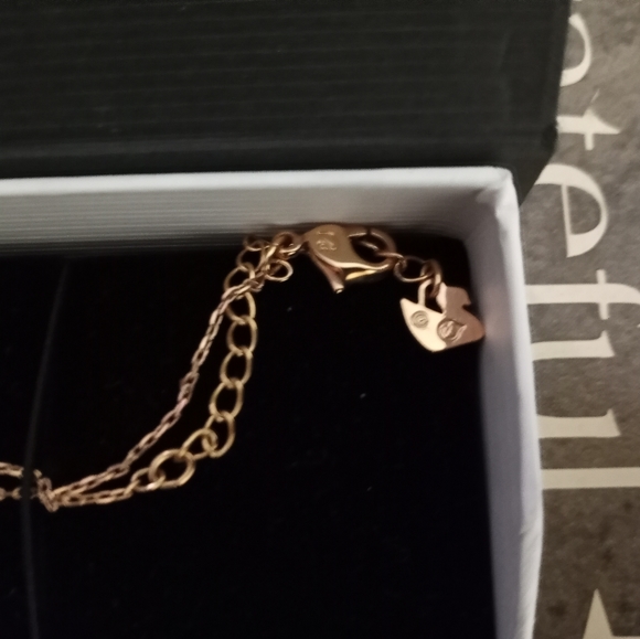 Swarovski Necklace Crystal Rose Gold - Picture 7 of 7
